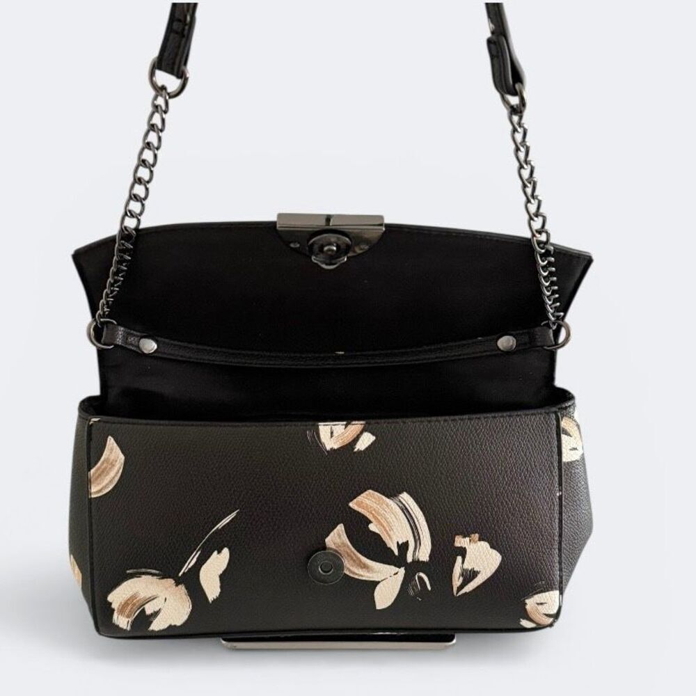 a new day Black Convertible Crossbody Clutch Handbag - Picture 7 of 8